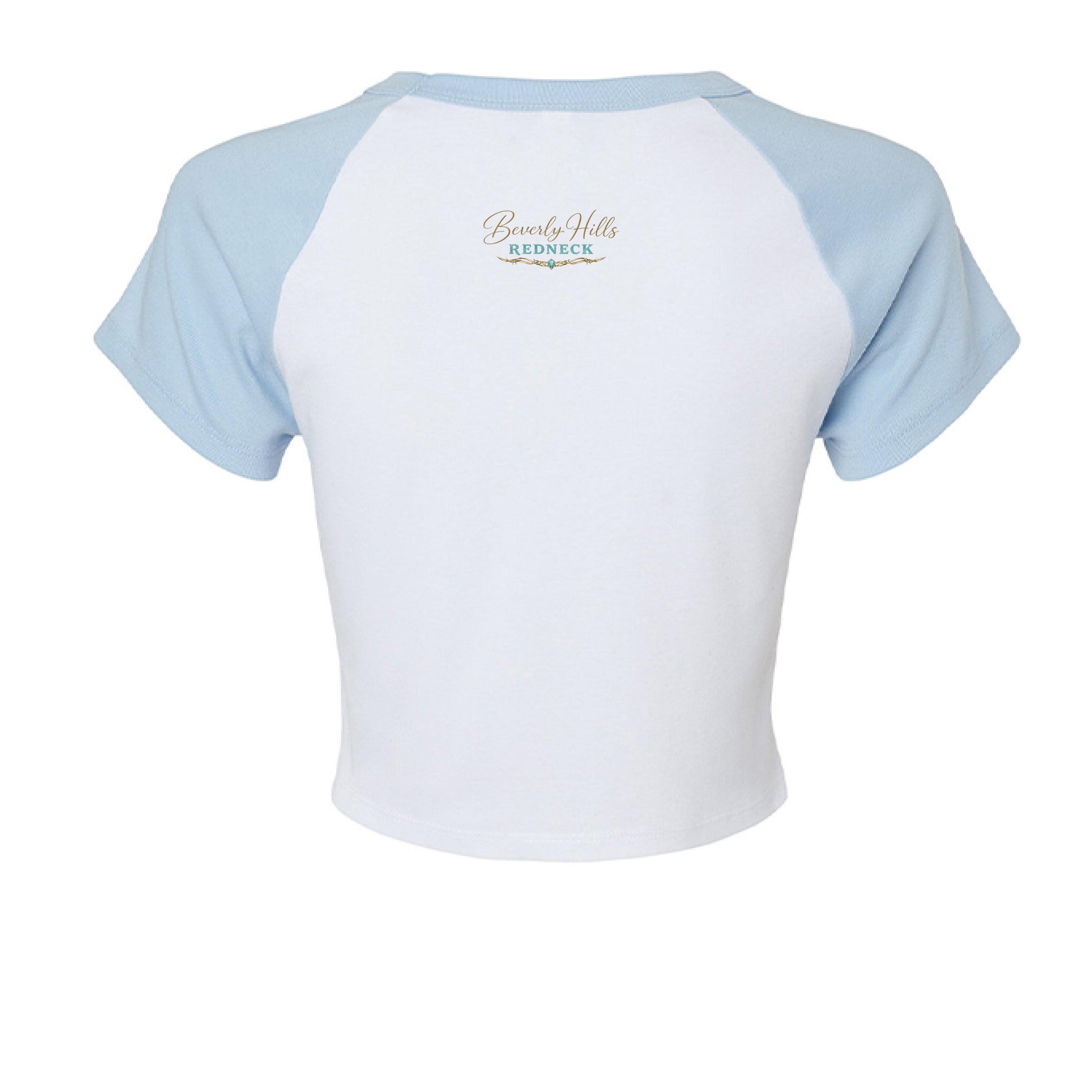WHITE/ BABY BLUE - BACK