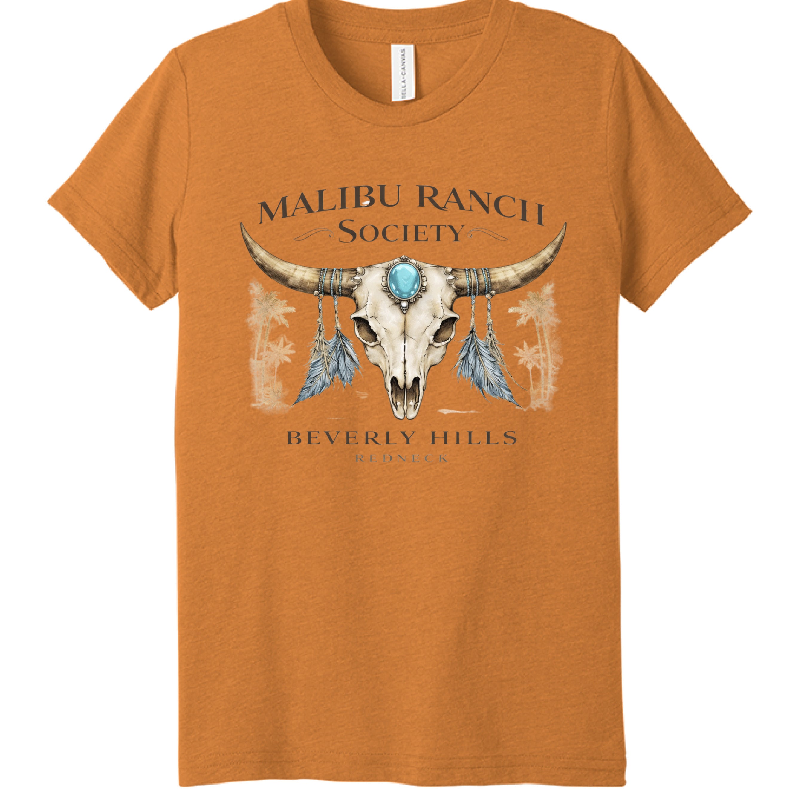 Orange Triblend - FRONT